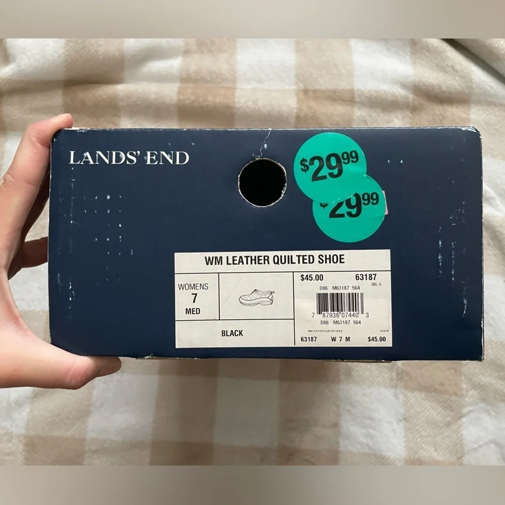 Lands End step out